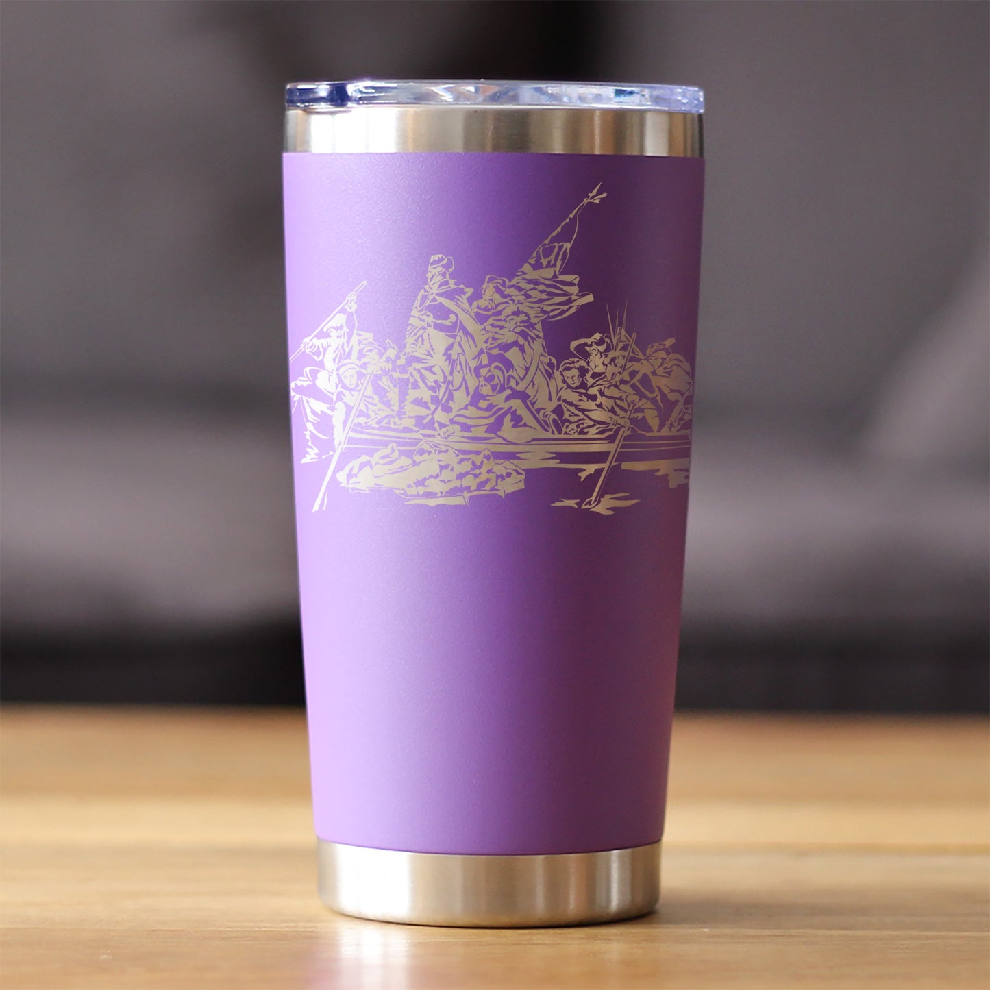 Freedom 250 Washington Crossing the Delaware Insulated Coffee Tumbler 20oz
