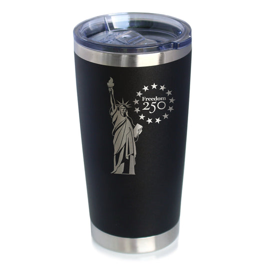 Freedom 250 Statue of Liberty Insulated Coffee Tumbler 20oz