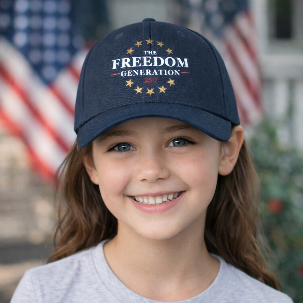 The Freedom Generation Youth Navy Hat