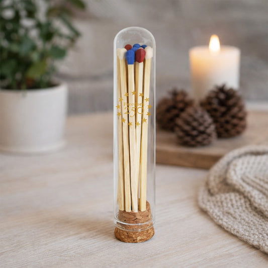 Light the Moment - 4" Small Dome Icon Logo Matches