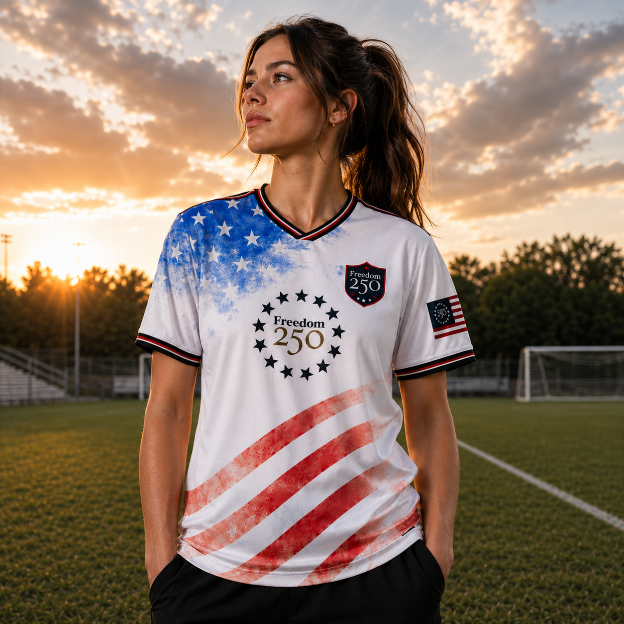 Freedom 250 Adult Soccer Jersey Unisex
